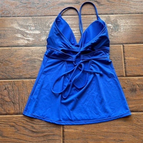 - Athleta Royal Blue Tank/Swim Top - Size Small - Picture 4 of 7